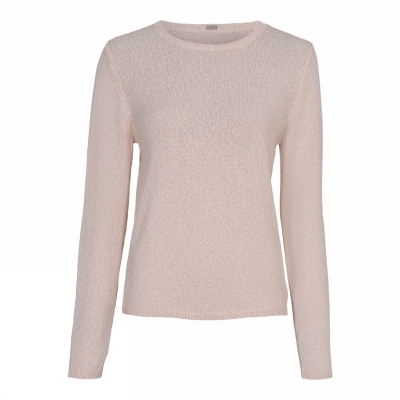 Gustav Plain Knit Pullover - Nude Peach Gustav Plain Knit Pullover - Nude Peach